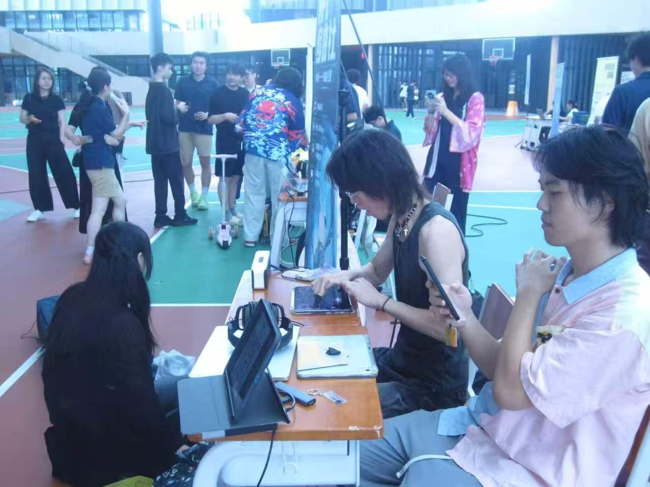 A live music activity